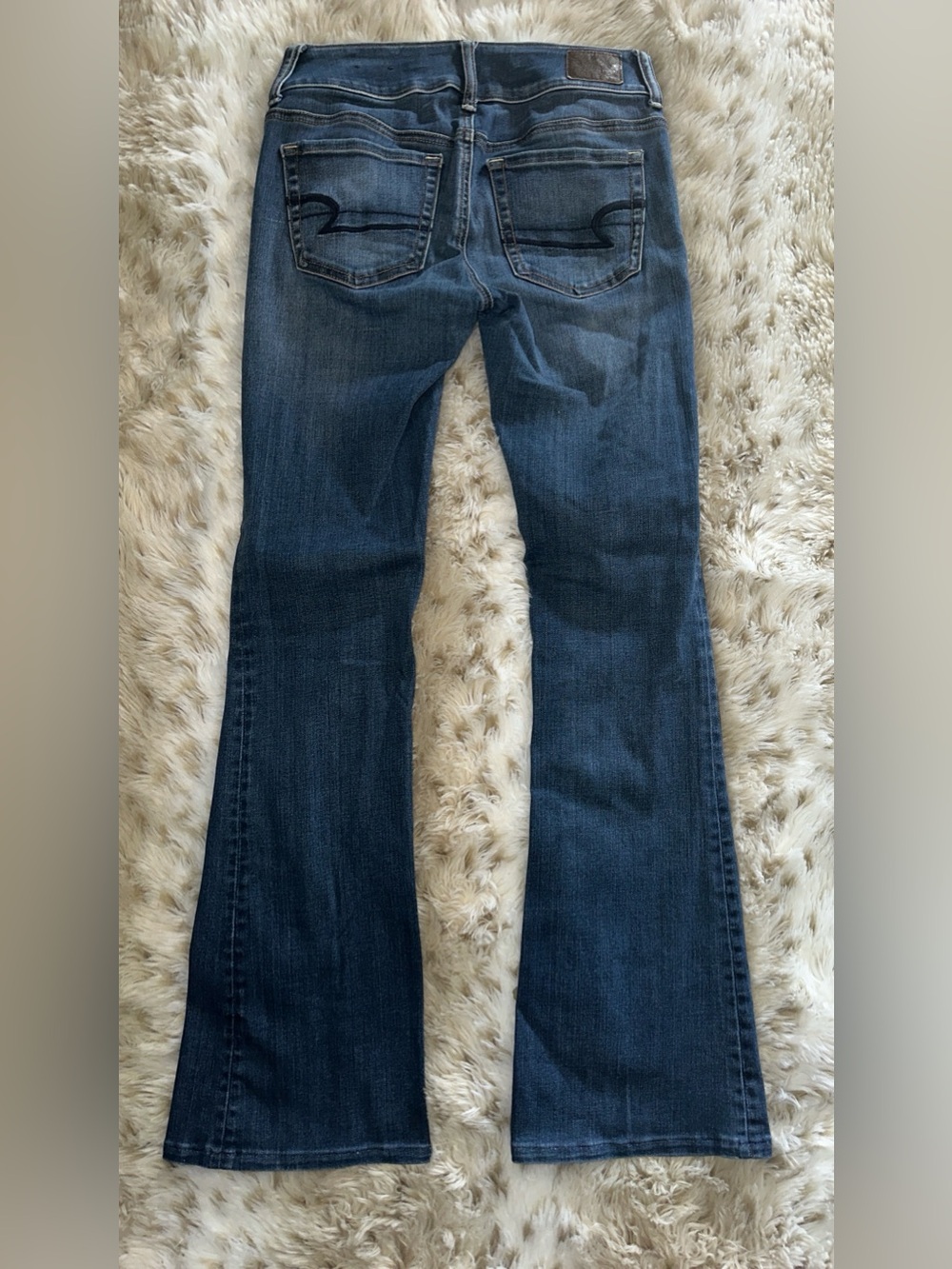 American Eagle Outfitters Blue Flare Jeans - Picture 3 of 8